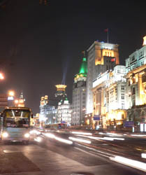 The Bund at night