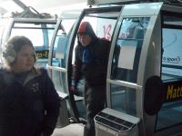 One of the cable cars we caught